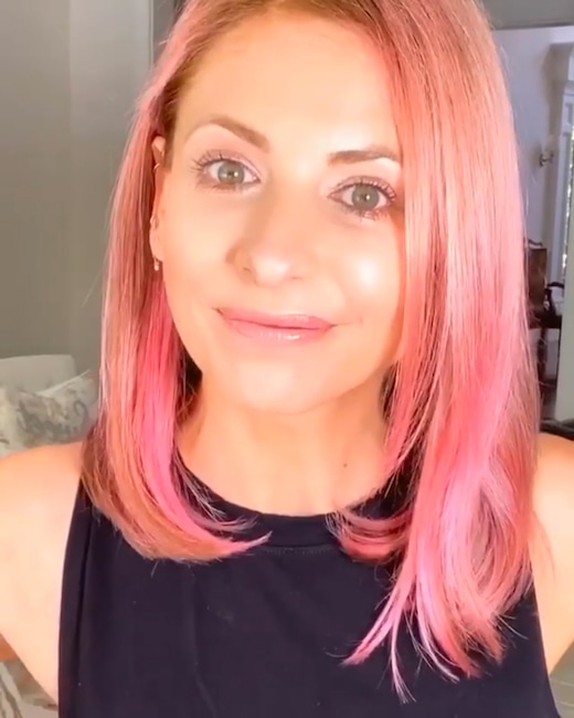 Sarah Michelle Gellar, Pink Hair